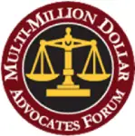 Multi-Million Dollar Advocates Forum Badge